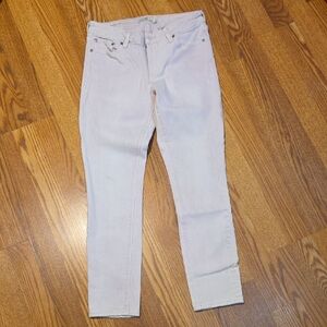 Lucky Brand Light Pink Skinny Jeans